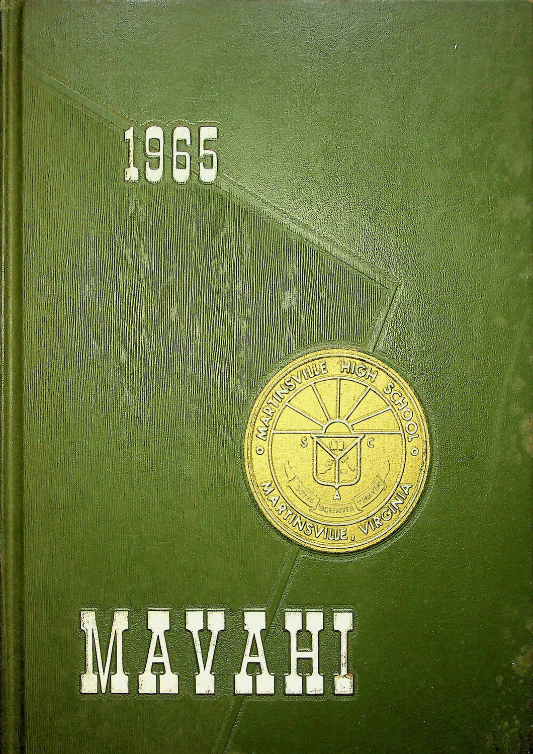 Class of 1965 Martinsville High School Yearbook in Virginia