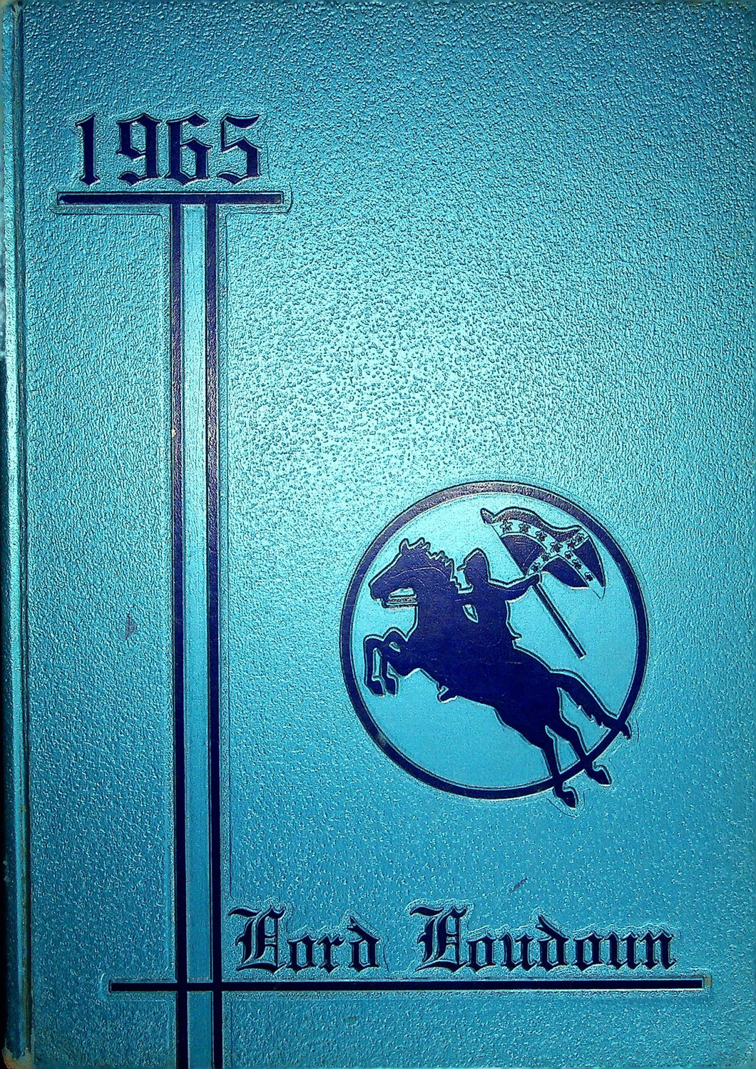 1965 Loudon County High School Yearbook in Leesburg, Virginia