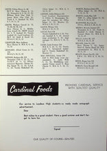 Load image into Gallery viewer, 1965 Loudon County High School Yearbook vintage Cardinal Foods advertisement
