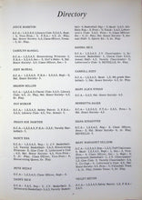 Load image into Gallery viewer, Directory of names for Seniors in the 1966 Stonewall Jackson High School in Woodstock, Virginia
