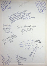 Load image into Gallery viewer, Student Signatures and autographs in the 1978 Chickahominy Academy Yearbook
