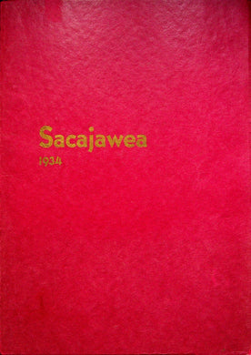 1934 Granger High School Yearbook in Yakima County, Washington