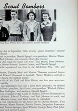 Load image into Gallery viewer, Scout Bombers picture in the 1945 Issaquah High School yearbook in Issaquah, Washington
