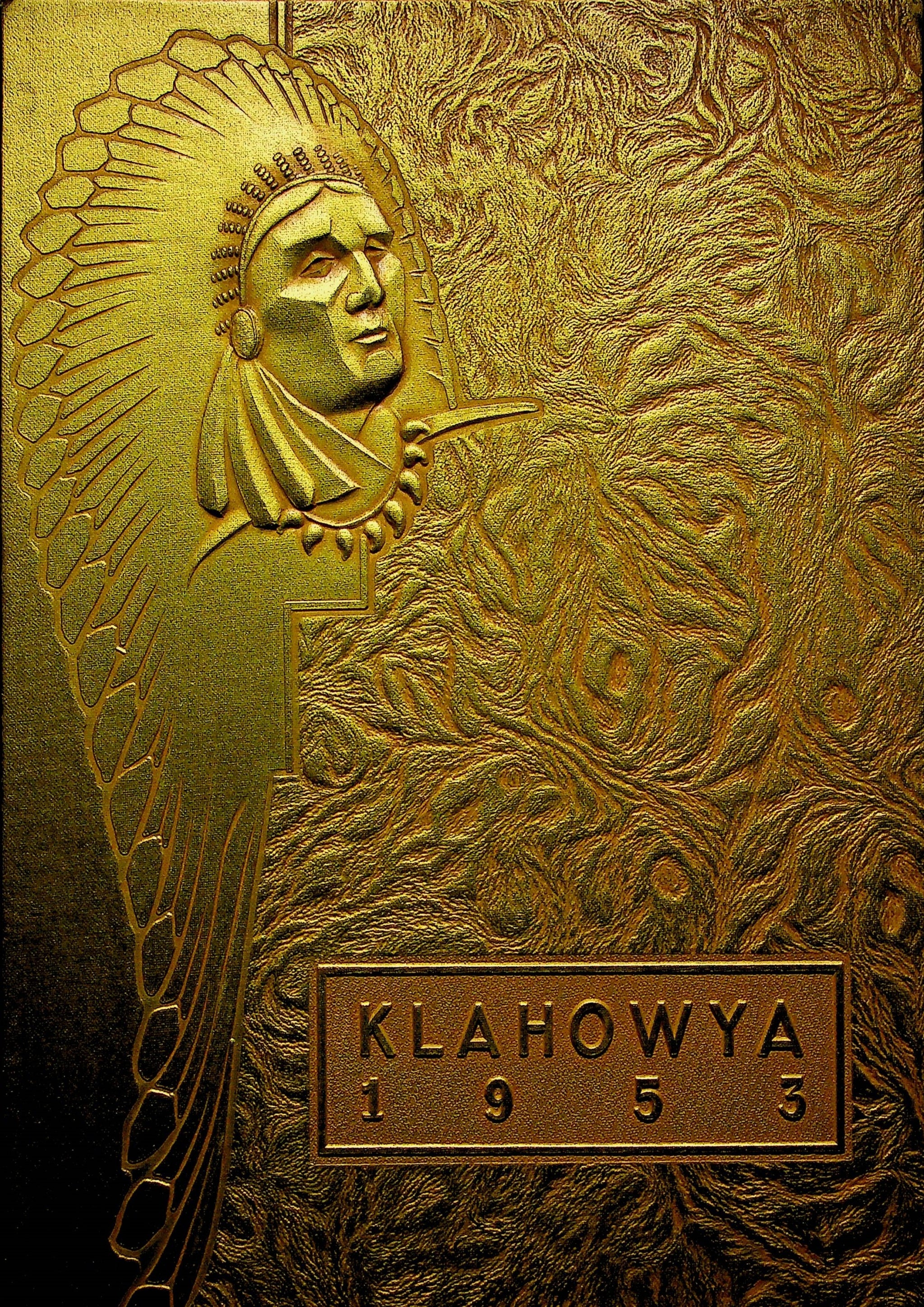 1953 Clover Park High School Yearbook in Lakewood, Washington