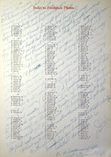 Load image into Gallery viewer, Index of Freshmen Student Names with an inscription in 1946 Aquinas High School yearbook in La Crosse, WI

