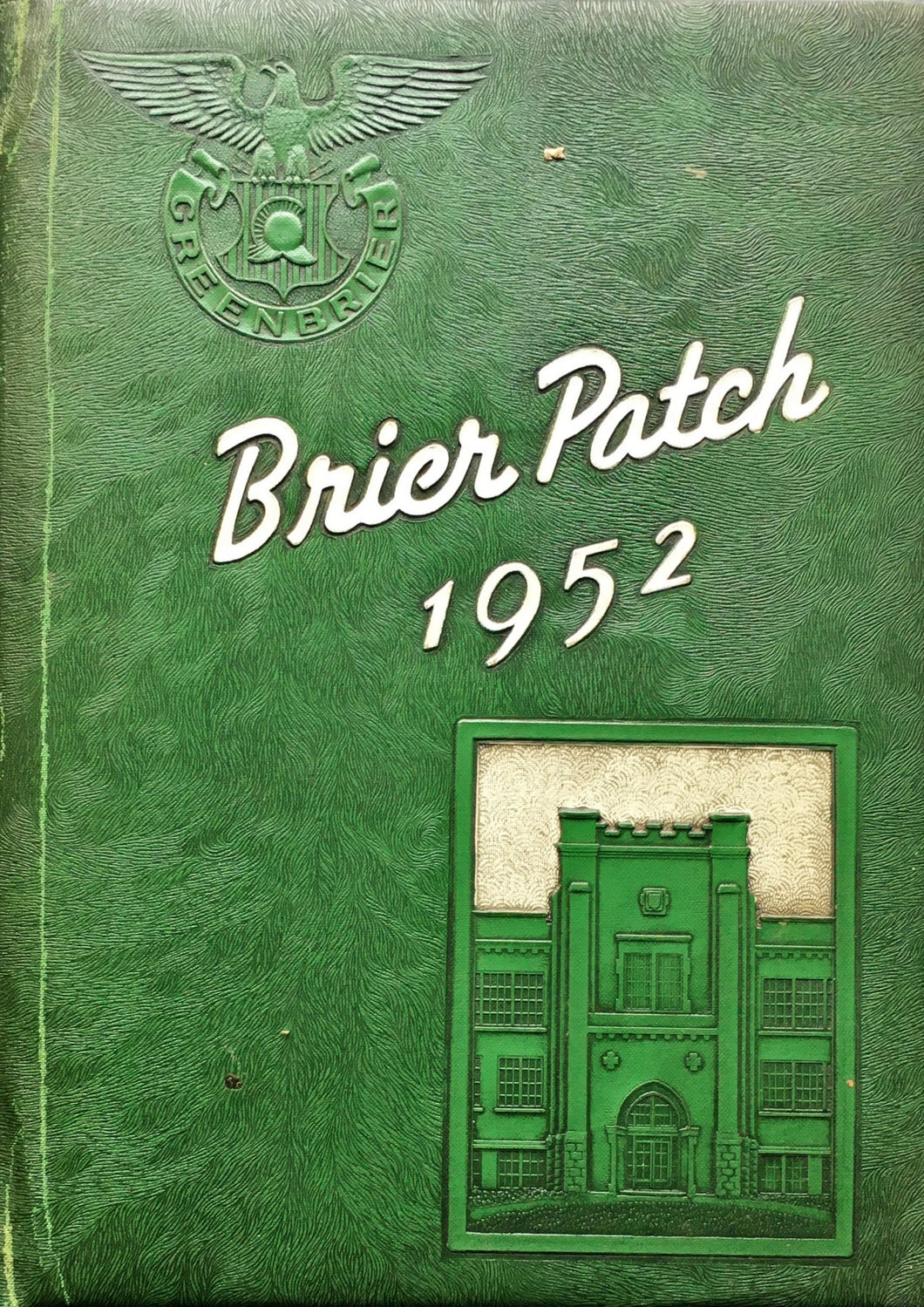 1952 Greenbrier Military School Yearbook in Lewisburg, West Virginia