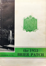 Load image into Gallery viewer, 1953 Greenbrier Military School Yearbook The Brier Patch in Lewisburg, WV
