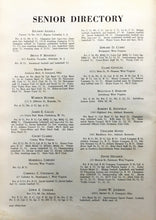 Load image into Gallery viewer, 1953 Greenbrier Military High School and College Senior Name Directory
