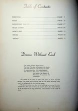 Load image into Gallery viewer, 1954 Keyser High School Yearbook Table of Contents in Mineral County, West Virginia
