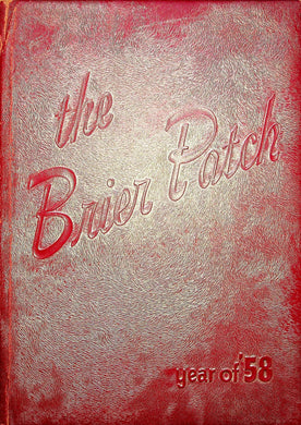 Class of 1958 Greenbrier Military High School Yearbook in Lewisburg, West Virginia