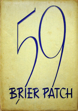 1959 Greenbrier Military High School Yearbook in Lewisburg, West Virginia