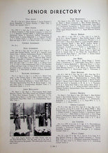 Load image into Gallery viewer, Names of Seniors in the 1959 Greenbrier Military High School Yearbook in Lewisburg, West Virginia
