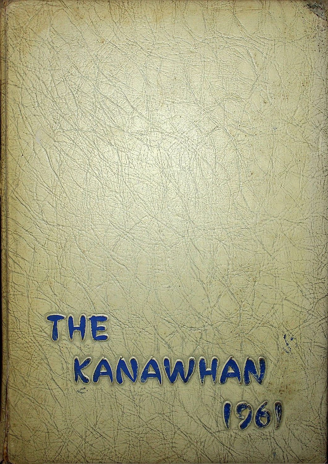 1961 East Bank High School Yearbook in West Virginia