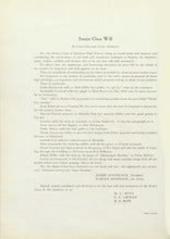 Load image into Gallery viewer, Senior class will in 1921 Winslow High School Yearbook in Navajo County, AZ
