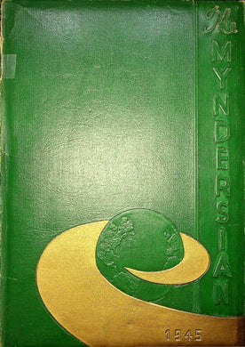 1945 Mynderse Academy Yearbook in Seneca Falls New York High School