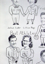 Load image into Gallery viewer, Senior Student Superlatives in the 1950 Nazareth High School Yearbook in Northampton County, PA
