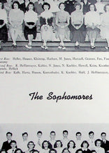 Load image into Gallery viewer, Sophomores Students Class Photos in 1950 Nazareth High School Yearbook in Northampton County, Pennsylvania
