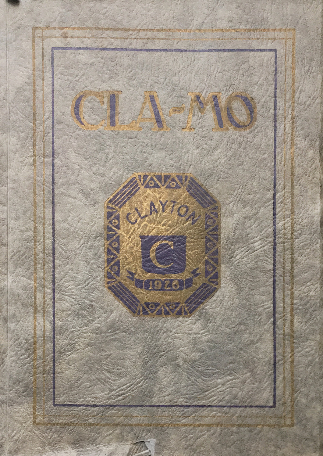 1926 Clayton High School Yearbook in Clayton, Missouri