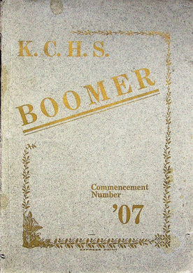 1907 Klamath County High School Yearbook in Oregon