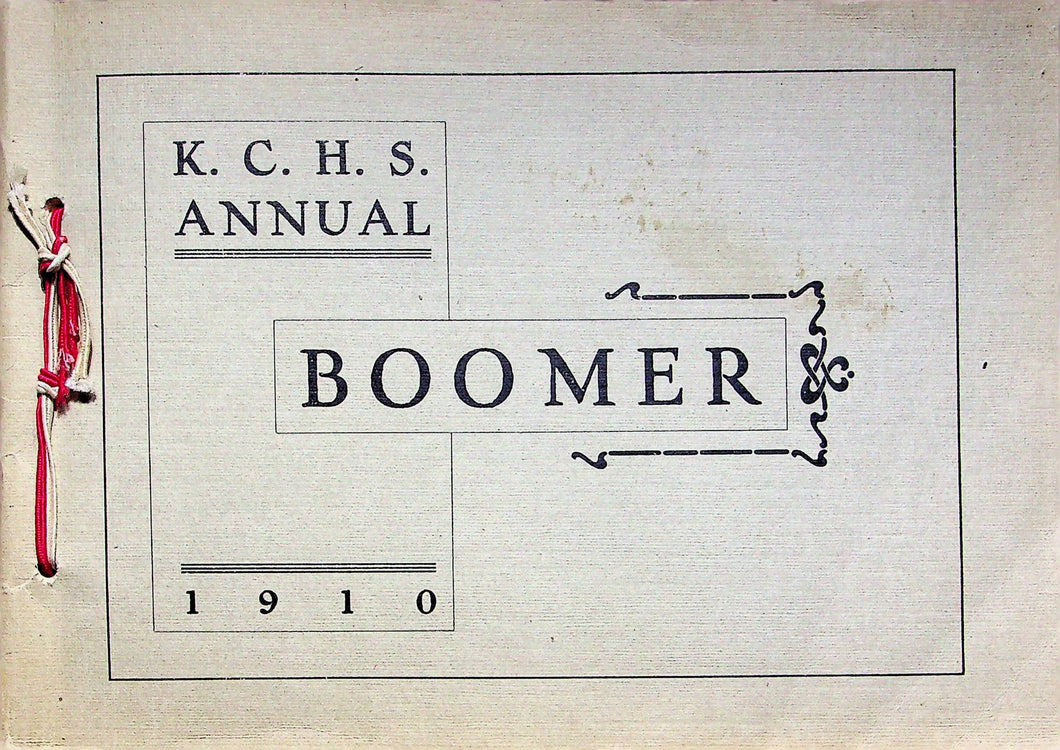 1910 Klamath County High School Yearbook