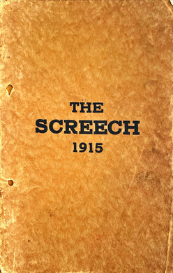 1915 Albia High School yearbook in Monroe County, Iowa