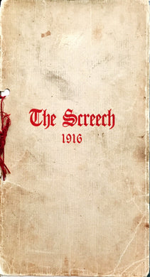1916 Albia High School yearbook in Monroe County, Iowa