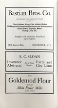 Load image into Gallery viewer, Old retro advertising in the 1916 Albia High School yearbook in Monroe County, Iowa
