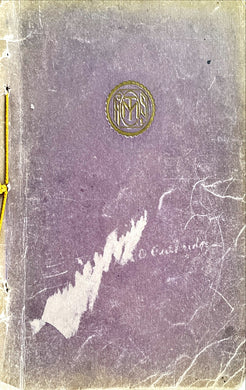 1921 Moore Township High School Yearbook