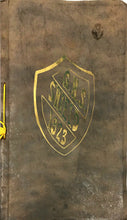 Load image into Gallery viewer, Cover of the 1923 Gowrie High School yearbook, featuring a school emblem and the year.
