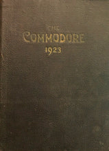 Load image into Gallery viewer, Cover of the 1923 Maury High School yearbook titled 'The Commodore 1923' in Norfolk, Virginia.
