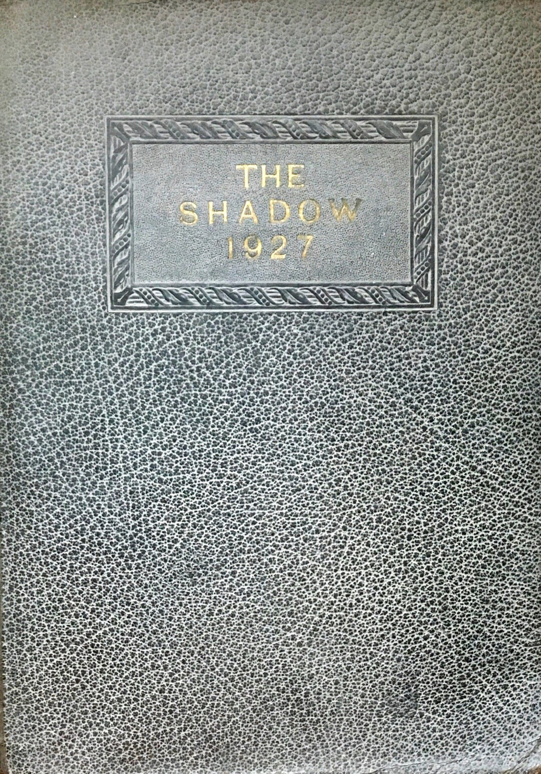 1927 Noblesville High School Yearbook in Indiana The Shadow 1927