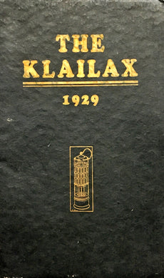 1929 Roslyn High School Yearbook in Roslyn, Washington