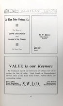 Load image into Gallery viewer, 1929 Vintage Advertising in Roslyn, Washington State
