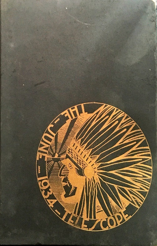 1934 Galileo High School Yearbook in San Francisco, California
