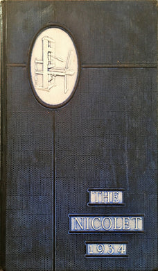 1934 Menasha High School Yearbook in Wisconsin