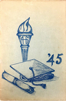 1945 Ardsley High School Yearbook New York