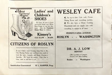 Load image into Gallery viewer, 1912 Roslyn High School Yearbook in Rosyln, Washington
