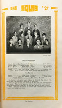 Load image into Gallery viewer, 1927 Shelbyville High School Yearbook in Shelbyville, Indiana * The Squib 1927
