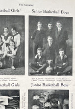 Load image into Gallery viewer, Team Photos of boys and girls sports teams in the 1919 Ashland High School Yearbook in Ashland County, Ohio
