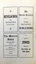Load image into Gallery viewer, Old retro advertisements in 1913 Roslyn High School Yearbook, WashingtonS tate
